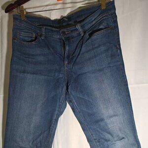 JOE FRESH Women’s Skinny Jeans Size 10 30" Waist Dark Blue Wash Mid Rise